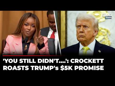 ‘It Sounds Like A Bribe Because…’: Jasmine Crockett Goes After Trump’s $5,000 Offer To Voters