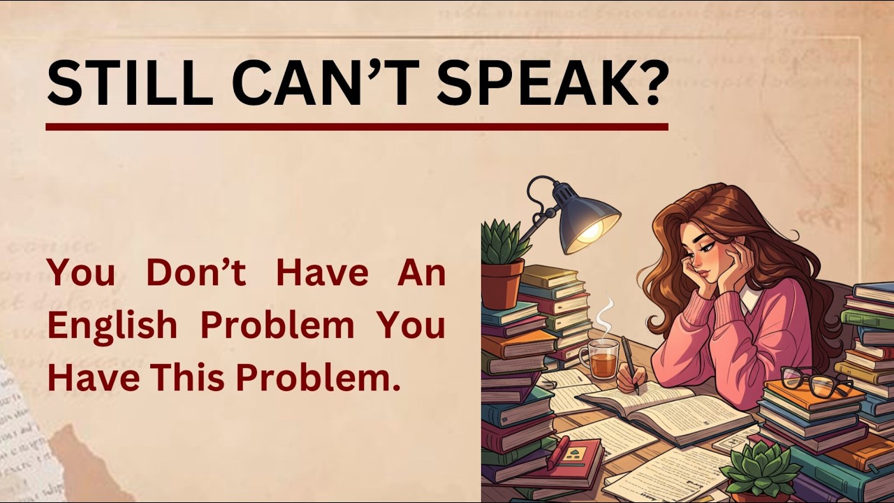 Why You Understand English But Can’t Speak It