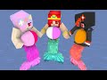 Monster School : ALL MERMAID BABY LIFE &amp; FRIENDS EPISODES - Minecraft Animation