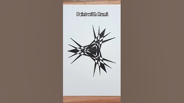 Geometric patterns drawing // geometric chart drawing