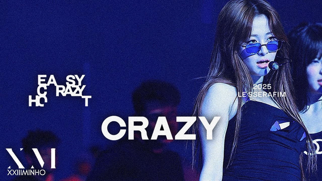 LE SSERAFIM - 'Crazy' Live @ 'Easy Crazy Hot' Tour [Studio Version