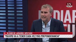 Álvaro De Lamadrid: “Pusieron de jefe de gabinete a un experto en comprar votos”