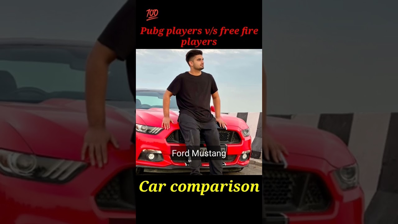 Pubg players v/s free fire players cars #shorts #youtubeshorts