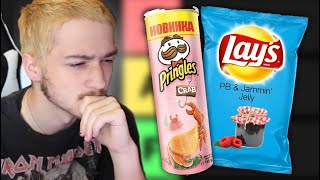 TRYING WEIRD CHIP FLAVORS