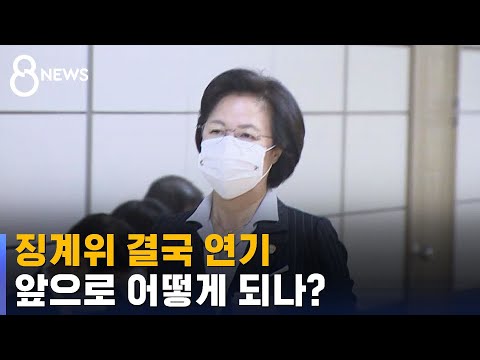 '윤석열 징계위원회' 결국 연기…누가 시간 벌었나? / SBS