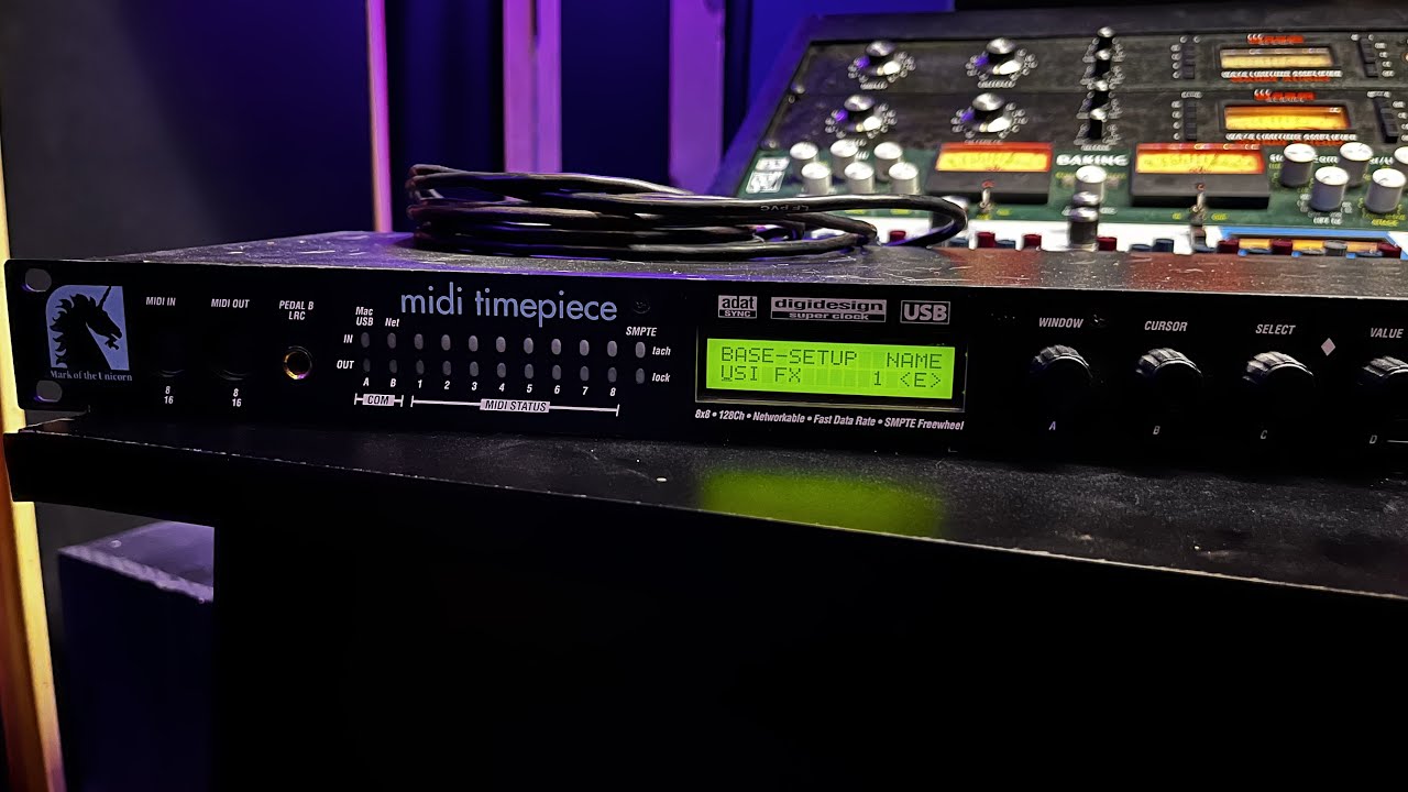 Midi hardware setup - MOTU Midi Timepiece AV with external FX #shorts adlı videoyu YouTube'da izle Midi hardware setup - MOTU Midi Timepiece AV with external FX #shorts adlı videoyu YouTube'da izle