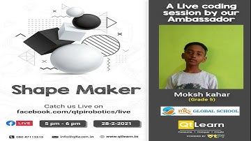 Join QtPi student Ambassador Moksh