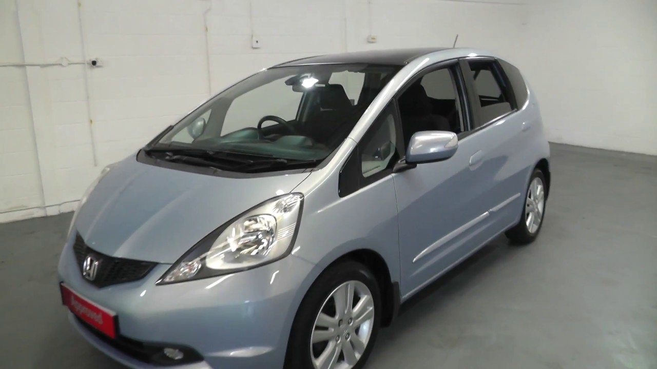 Honda Jazz 1.4iVTEC EX finsihed in Sherbert Blue Metallic YouTube