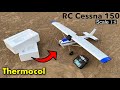 How to make rc plane at home  cessna 150   rcplane