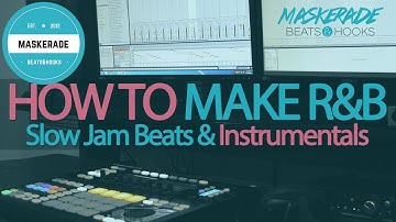 How to Make R&B / Slow Jam / Love Song Instrumental Beats | Ableton Live