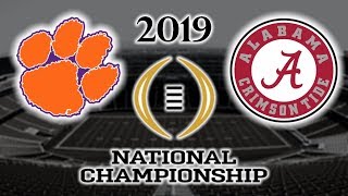 Clemson vs Alabama Football 2019 National Championship Game Highlights