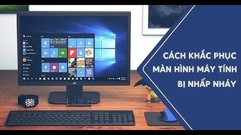 Nút nguồn máy tính nhấp nháy liên tục