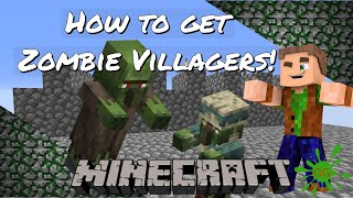 Minecraft Tutorial - Easy way to get Zombie Villagers
