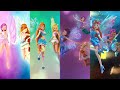 Winx Club: All 3D/CGI Transformations - Enchantix to Mythix!