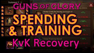 Guns of Glory - Spending & Training - KvK Recovery screenshot 2