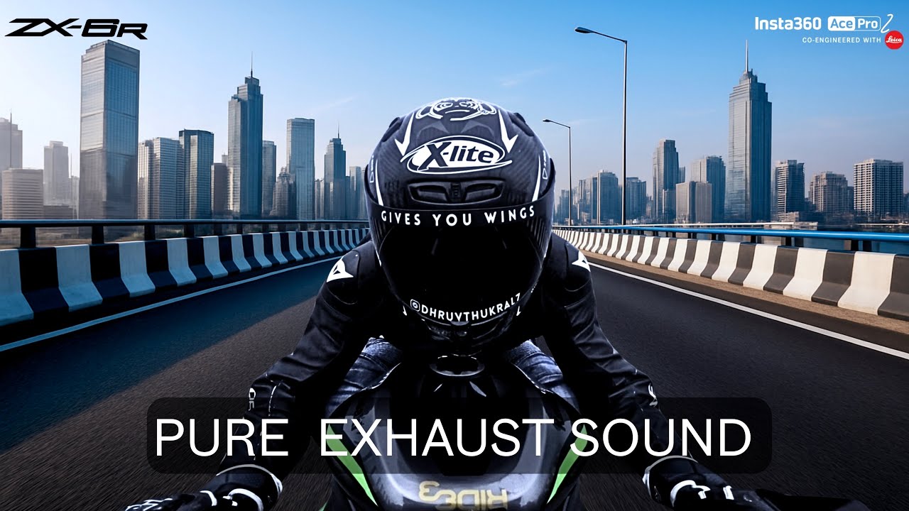 The MOST EPIC Kawasaki ZX6R Exhaust Sound You'll Ever Hear! - YouTube