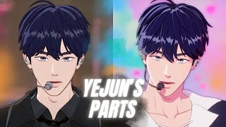 PLAVE - Yejun's Parts Compilation (Wait For You - Way 4 Luv) #플레이브 #예준