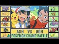 Pokmon champ battle ash vs goh