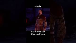 refrain — Dragon age : Origins dialogue scene