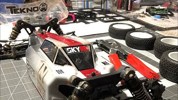 Tekno EB410 with Proline Electron Tires First Race - Netcruzer RC