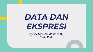 Data dan Ekspresi di Java