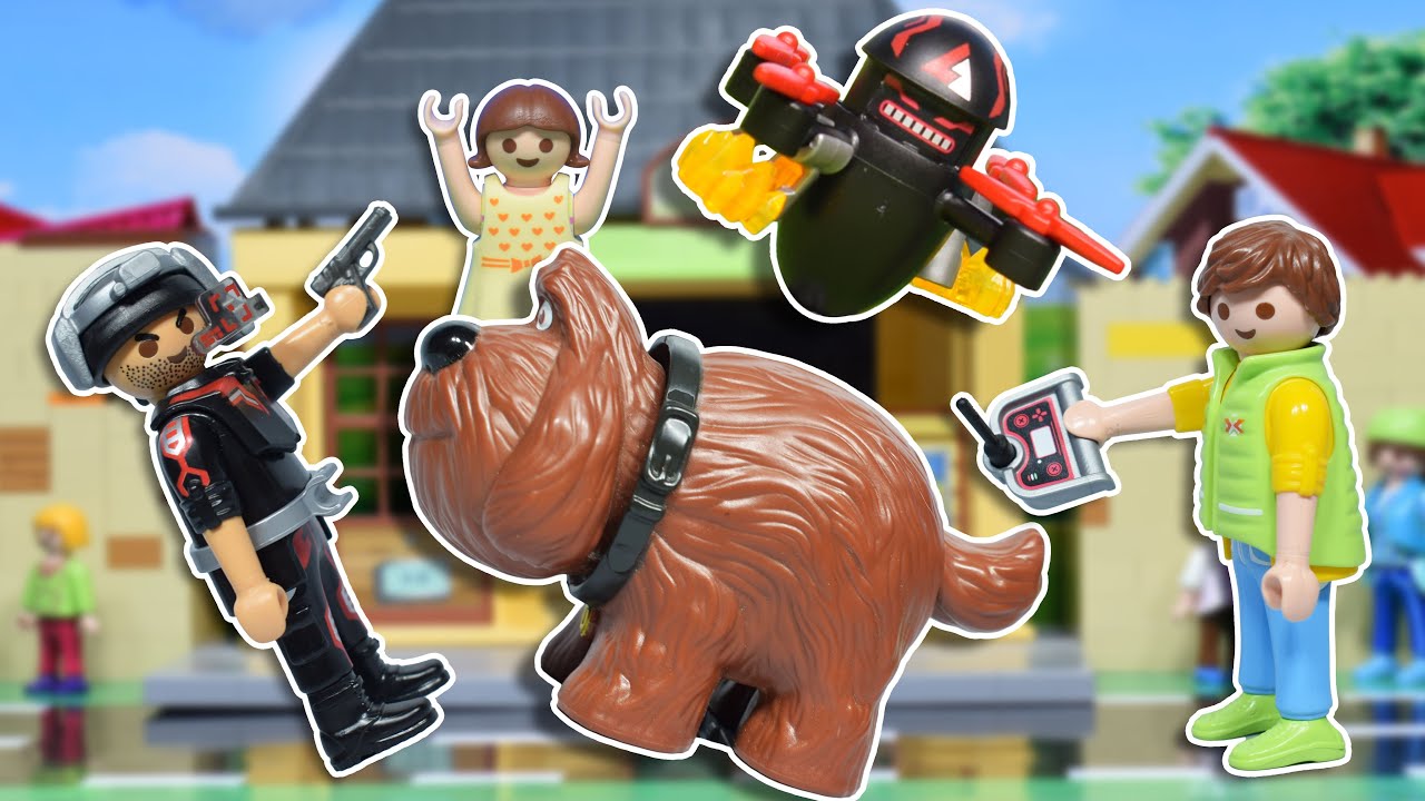 الحرامي خلى الطيارة الشريرة تطاردنا و بابا اخد منه الريموت كنترول - عائلة ساندي - قصص اطفال