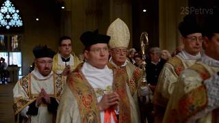 Solemn Pontifical High Mass at the Throne, Abp Pozzo, Extraordinary Form, Latin Mass, Pontifikalamt