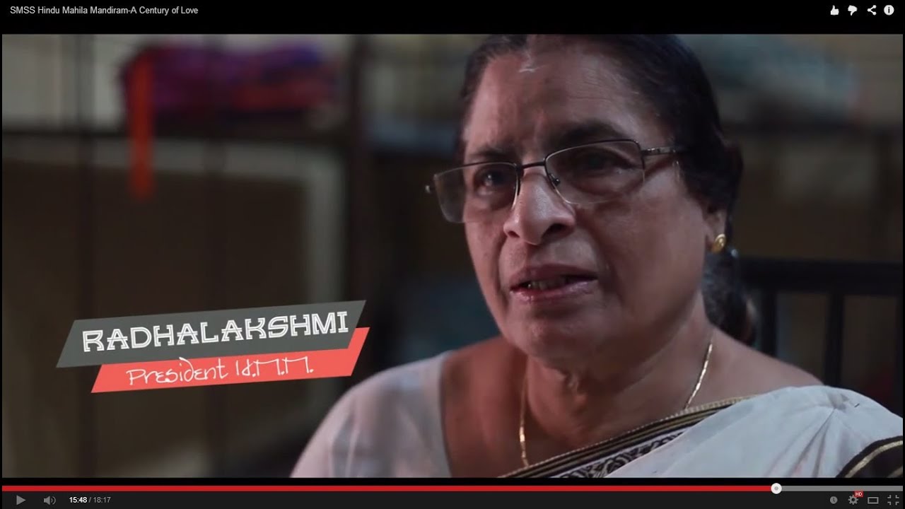 SMSS Hindu Mahila Mandiram-A Century of Love