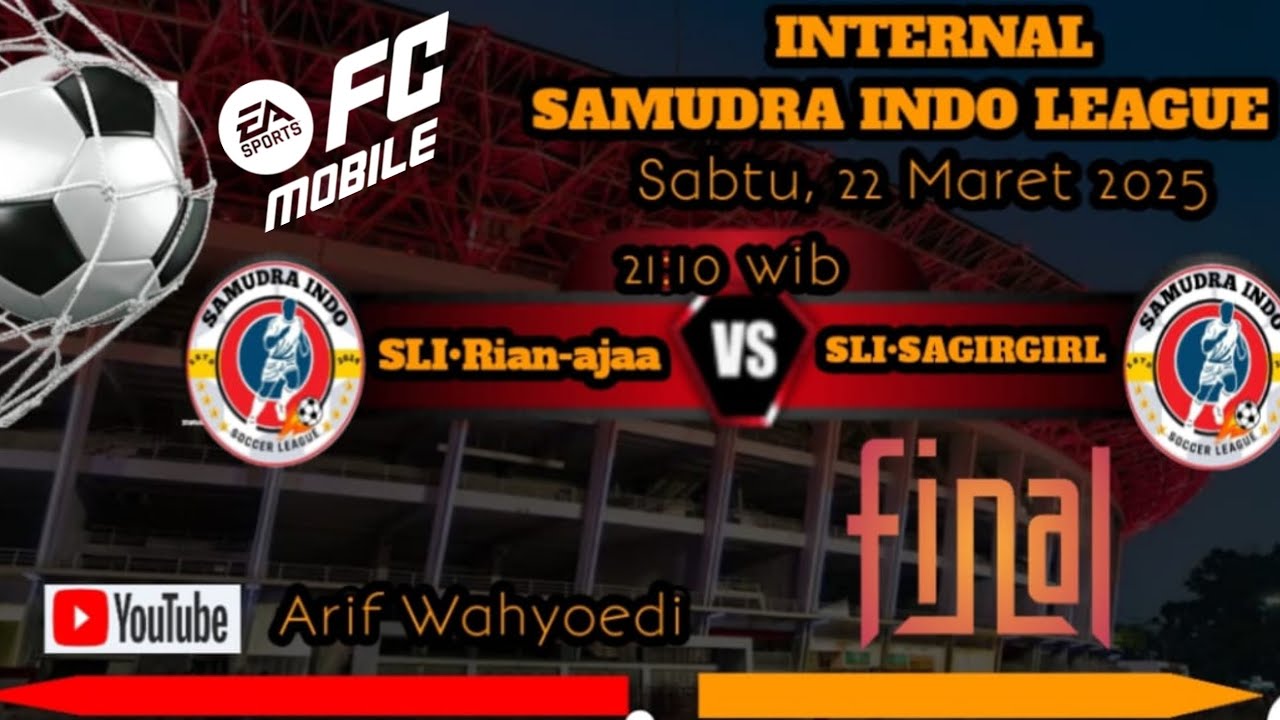 FINAL e-sport FC Mobile Samudra League Season 8 (Internal) SLI•Rian-ajaa vs SLI•Sagigirl