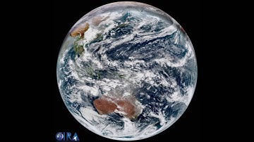 December 2016 Full Disk Color Himawari-8 Imagery Timelapse