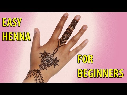 Video: Henna Tattoo Designs: Hvordan påføre Henna på huden