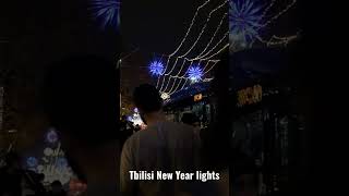 New year lights in Tbilisi