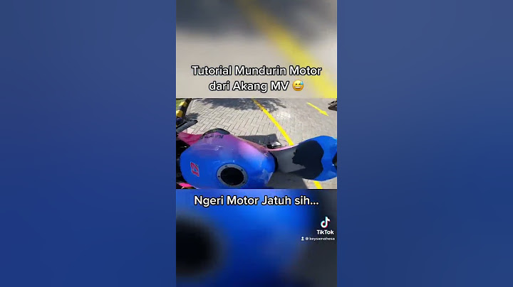 Tutorial Mundurin Motor dari Akang MV… #shorts