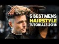 5 Awesome Hairstyle Tutorials for Men 2018 | Mens Hair | BluMaan 2018