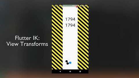 Flutter IK: Physics Simulation and View Transformation