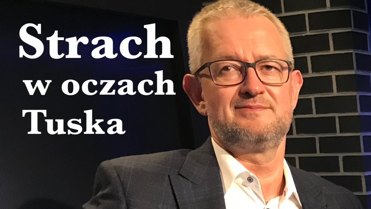 Strach w oczach Tuska