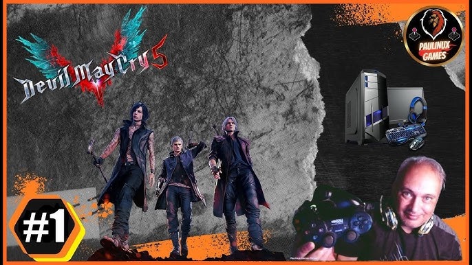 🔴 LIVE - DEVIL MAY CRY 4  Jogando Com O Leon de RESIDENT EVIL 