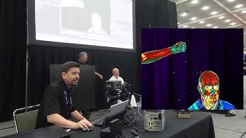 How to Make an Infrared "Water Wig" - High Speed FLIR Infrared Demo @ SPIE 2015
