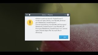 Fix Cisco Packet Tracer Error on KDE Plasma Desktops (Kubuntu)