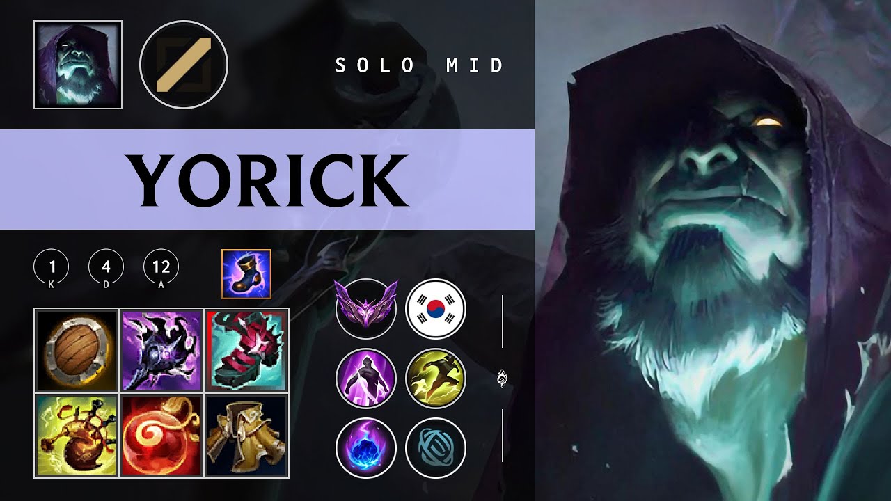 Yorick Mid vs Kassadin - KR Master Patch 26.02
