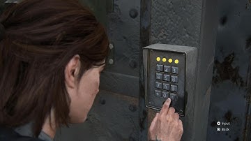 The Last of Us Part II Remastered east 2 gate code walkthrough