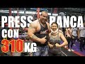 Arnold Classic Europe 2017: Press Banca con 310 kg Fredi Gonzales