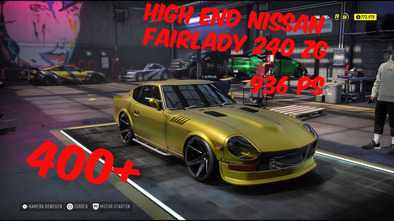 ニーズです。 NFS Heat - High End Nissan Fairlady 240 ZG - YouTube