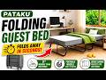 Pataku Folding Bed with Mattress Review