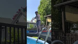 Jumping In My Cold Pool