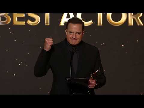 Brendan Fraser Best Actor Acceptance Speech | 2023 HCA Film Awards