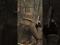 RESIDENT EVIL 4 REMAKE VS ORIGINAL GAMEPLAY COMPARATIVA #Shorts