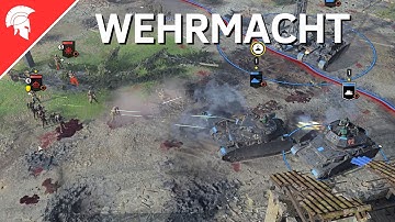 Company of Heroes 3 Wehrmacht Gameplay - 2vs2 Multiplayer - No Commentary
