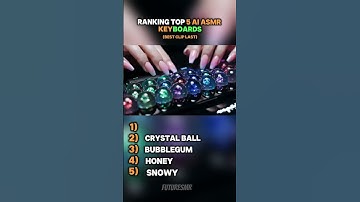 Most Satisfying AI Keyboards in 8k