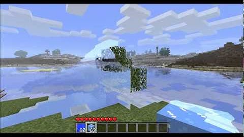 Minecraft water shader mod